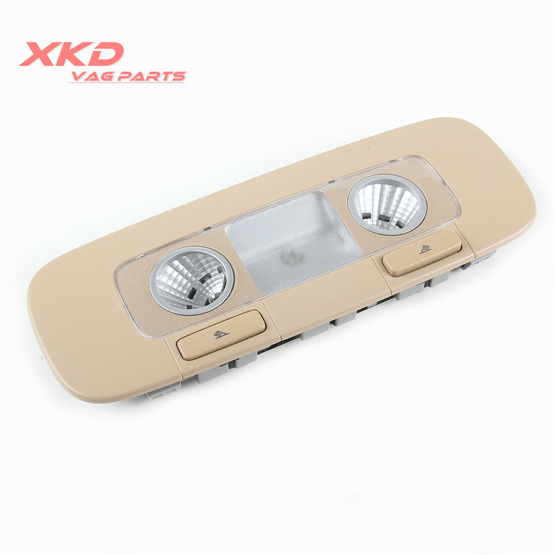 Light brown rear interior roof reading lights suitable for Volkswagen for Jetta for Passat 3C0947291E