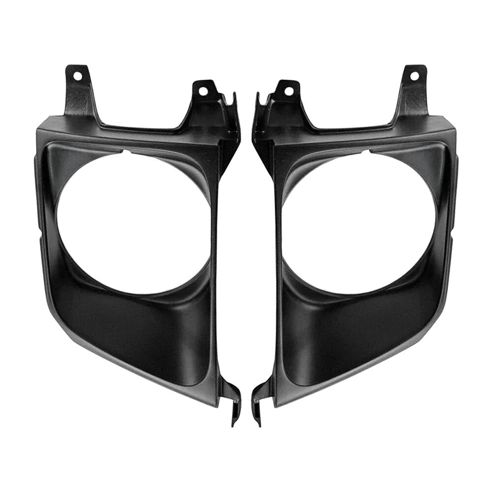 2Pcs Front Left+Right Headlight Frame Trim for Land Cruiser Prado FJ95 LJ95 lc90