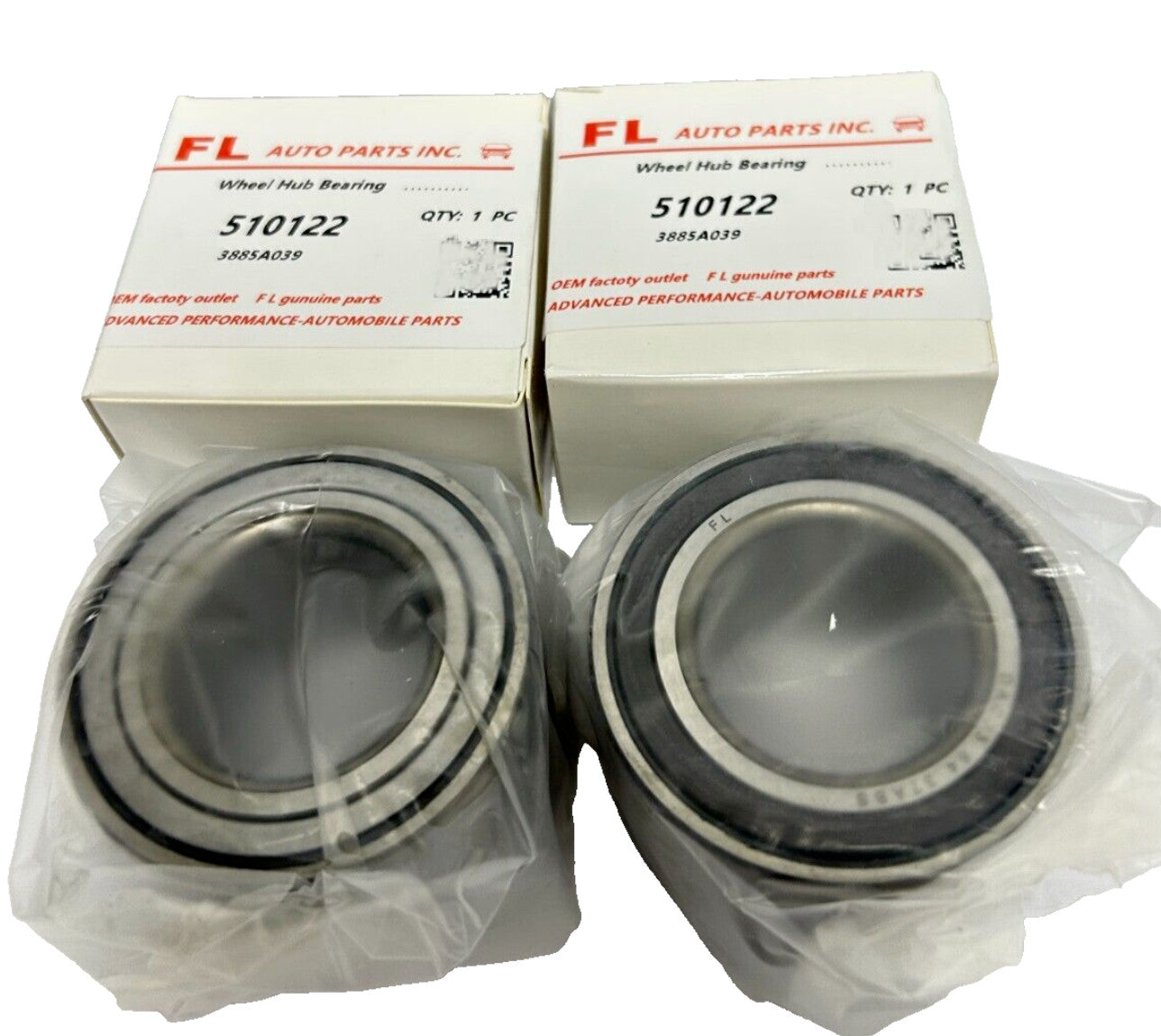 For 2014-2023 for Mitsubishi Mirage Mirage G4 Front Wheel Hub Bearing 3885A039 PAIR