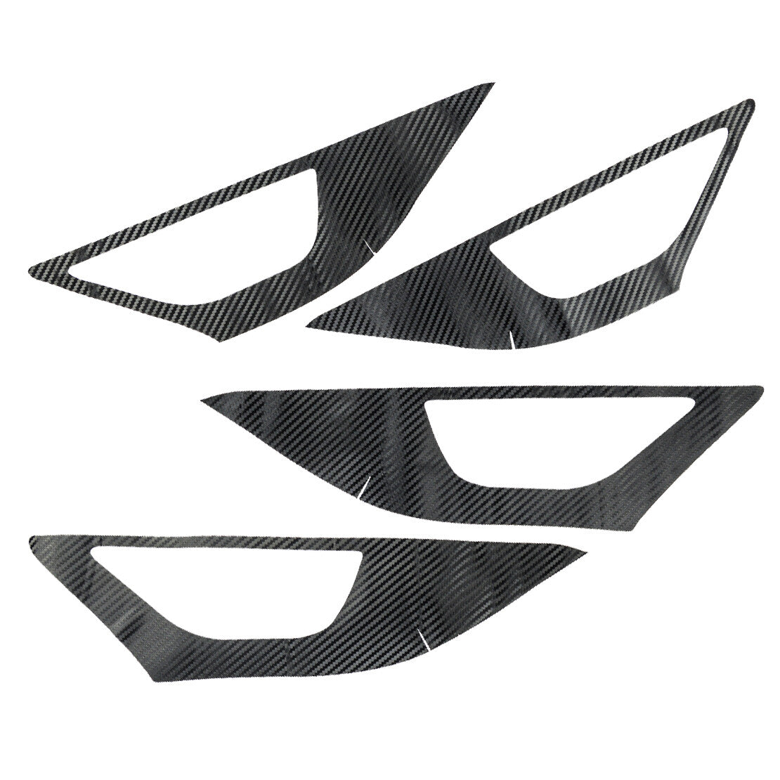 4x Interior Door Handle Bowl Cover Trim Decor Fit for Subaru Outback 2020-2022
