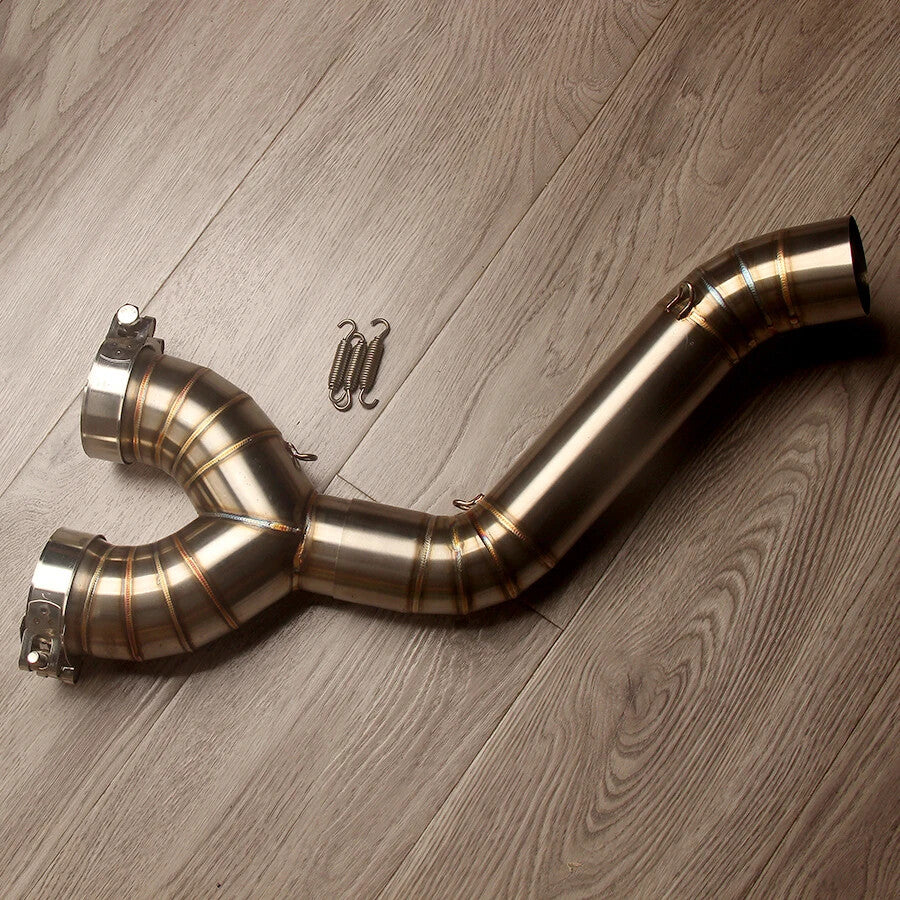 New Motorcycle Slip-On Link Pipe Connect Tube for BMW S1000 RR S1000R 2010-2014