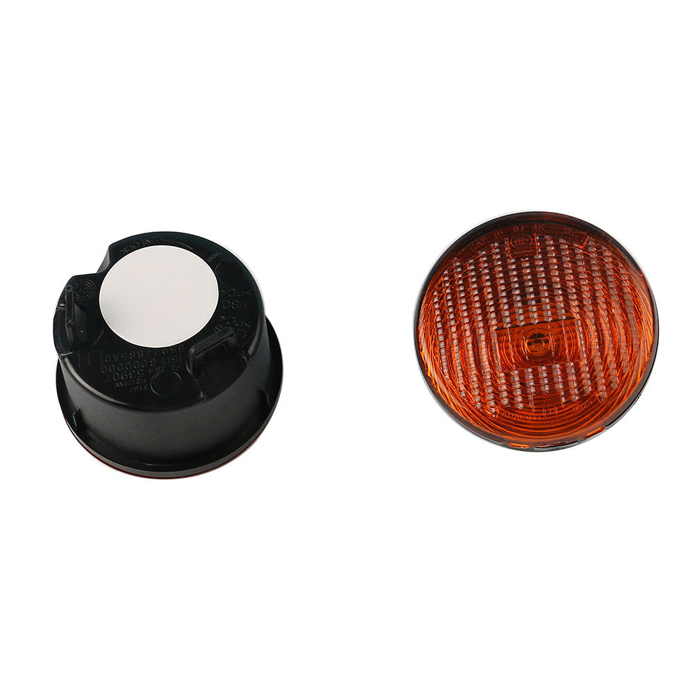 2pcs Front Turn Signal Park Light Lamp No Bulb for 2007-2013 for Jeep for Wrangler LHRH