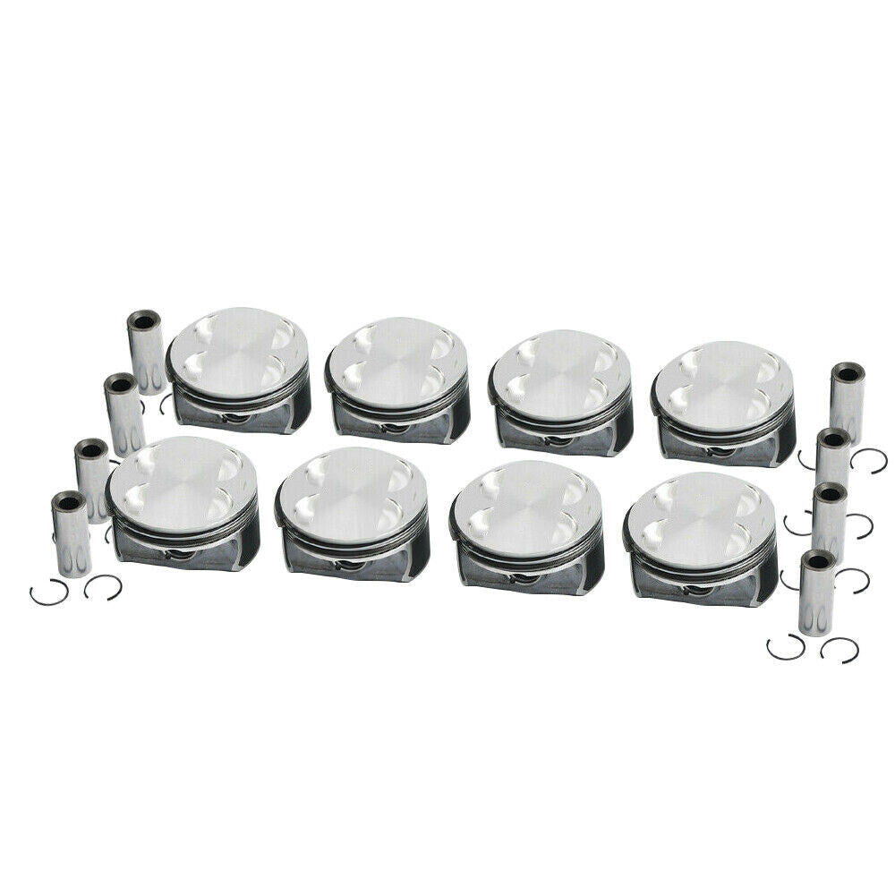 8x Pistons Rings Set STD for BMW 550i 650i 750i X5 E63 E64 E53 E70 N62B48 4.8L