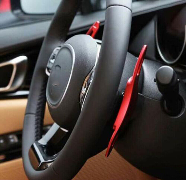 for Kia Carnival 22-2024 Red alloy Steering Wheel Shift Paddle Shifter Extension