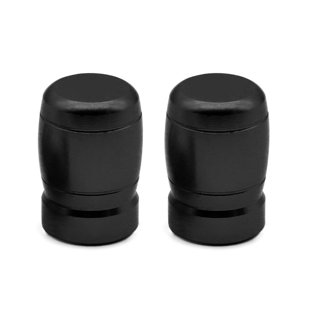 CNC Tire Valve Air Port Cover Cap Fit for HONDA PCX125 PCX150 Black Motorcycle Pair