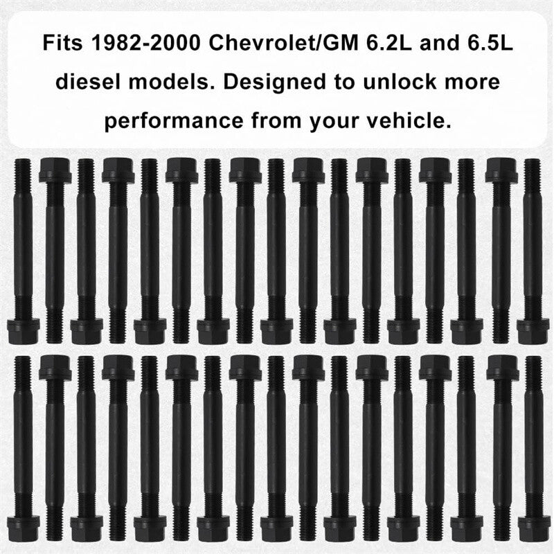 130-4062 Cylinder Head Stud Kit for 1982-2000 for Chevrolet /GM 6.2L 6.5L Diesel