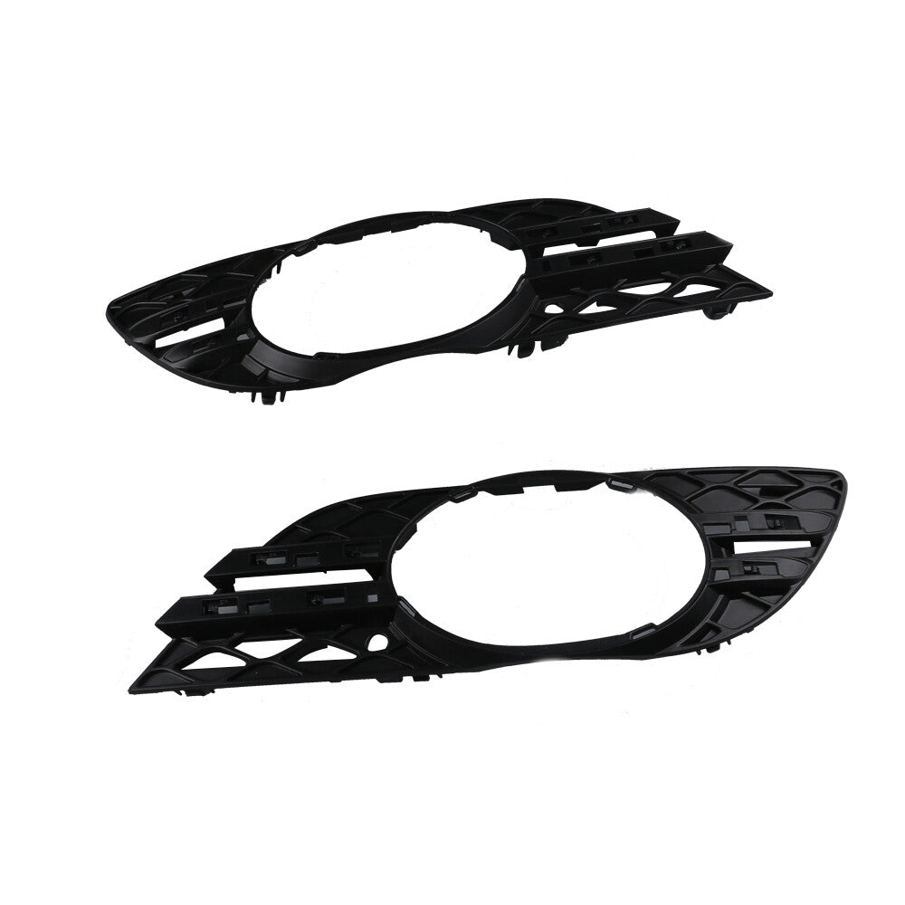 2x Front Bumper Fog Light Grille Cover Trim for Mercedes for Benz E-Class W211 LHRH