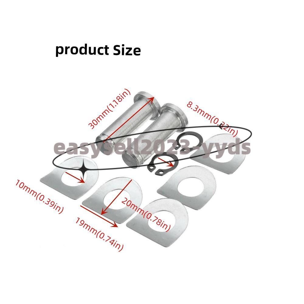 Footpeg Pins Kit Mount Bolt Clevis Pin Spring washer Kit for Harley Davidson