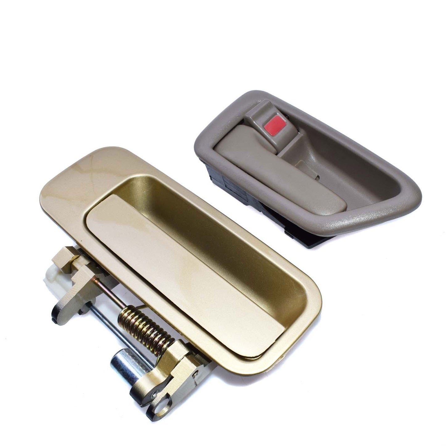 For 97-01 for Toyota for Camry Rear Left RL Beige Outside Tan Inside Door Handle New