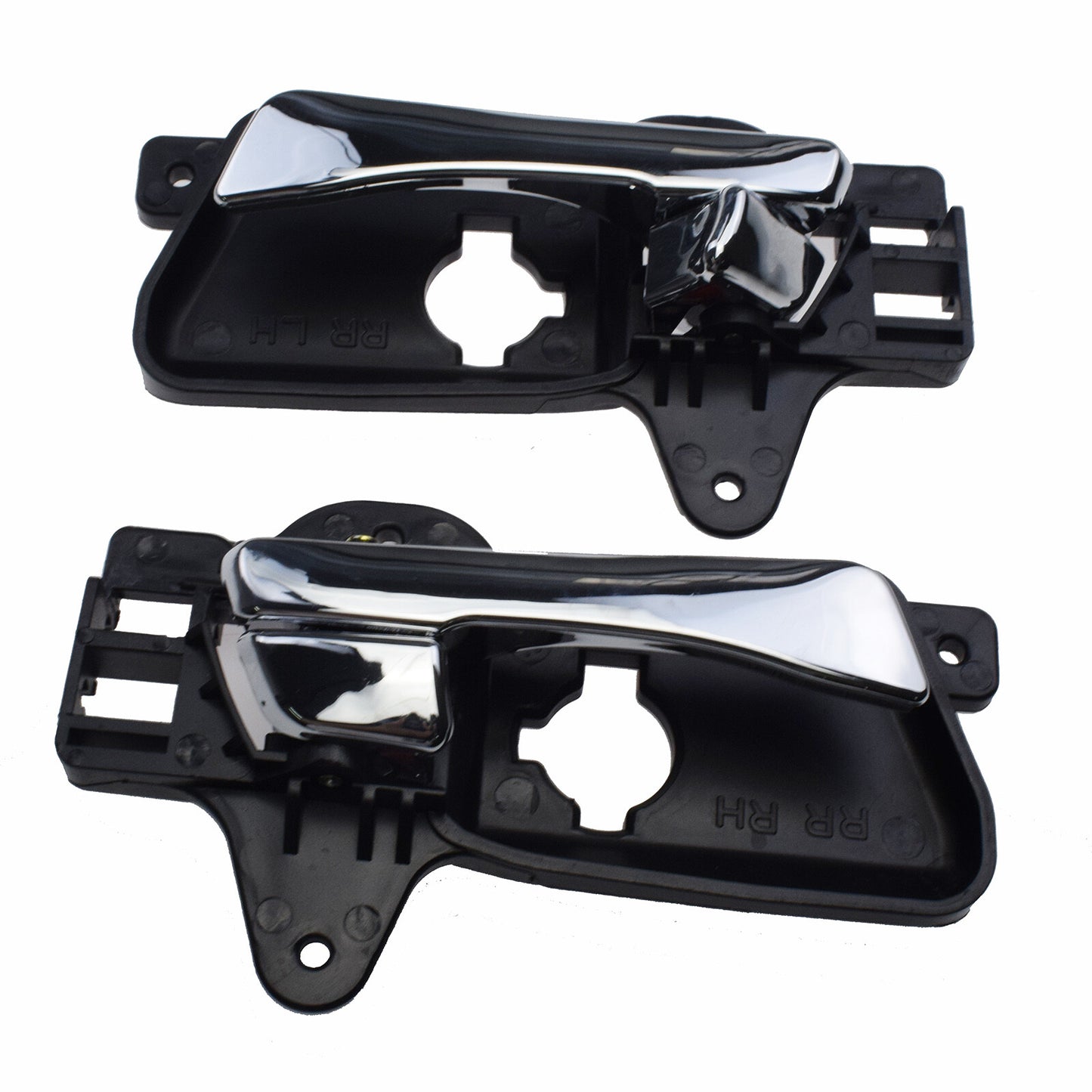 2PCS Interior Rear Left Right Chrome Door Handle For 2009-2012 for Hyundai for Elantra