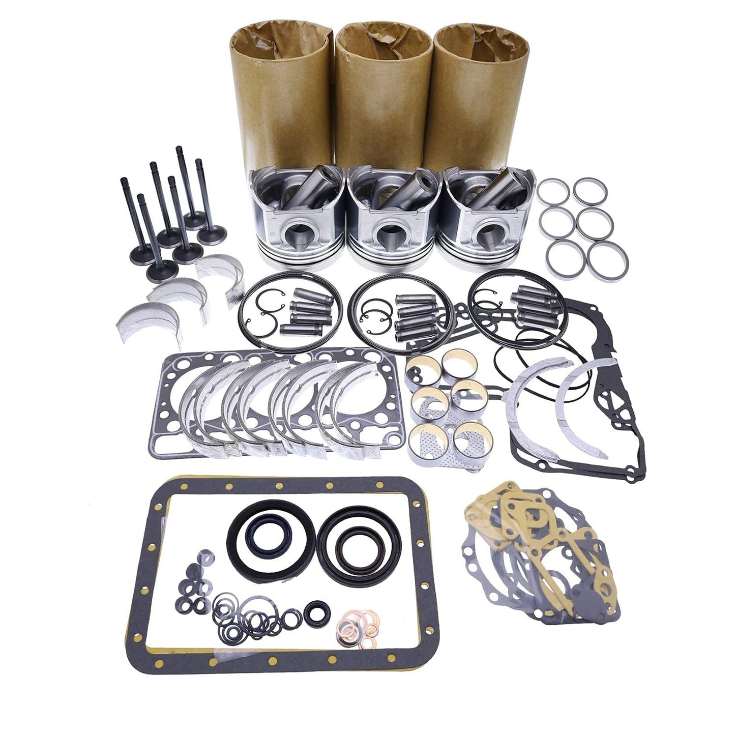 Rebuild Kit for Kubota D1302 Indirect Engine KH60 Excavator L275 Tractor
