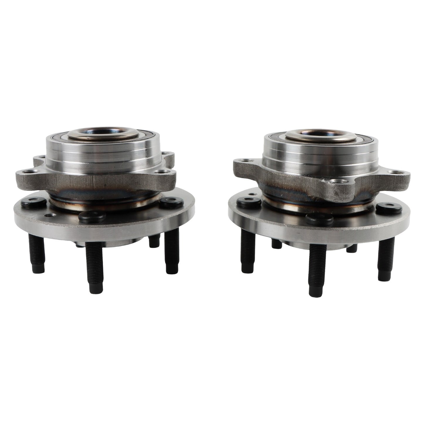 Pair Front Wheel Hub Bearings for 2013 - 2019 for Ford Taurus Flex for Lincoln MKS MKT