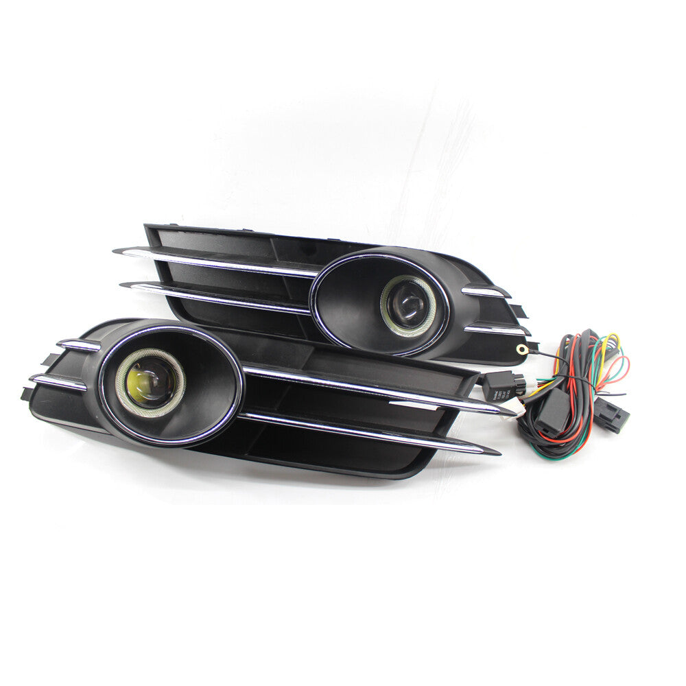 Lower Bumper Grille Grill Modified Fog Light for Audi A6 C7 2012-2015 LeftRight