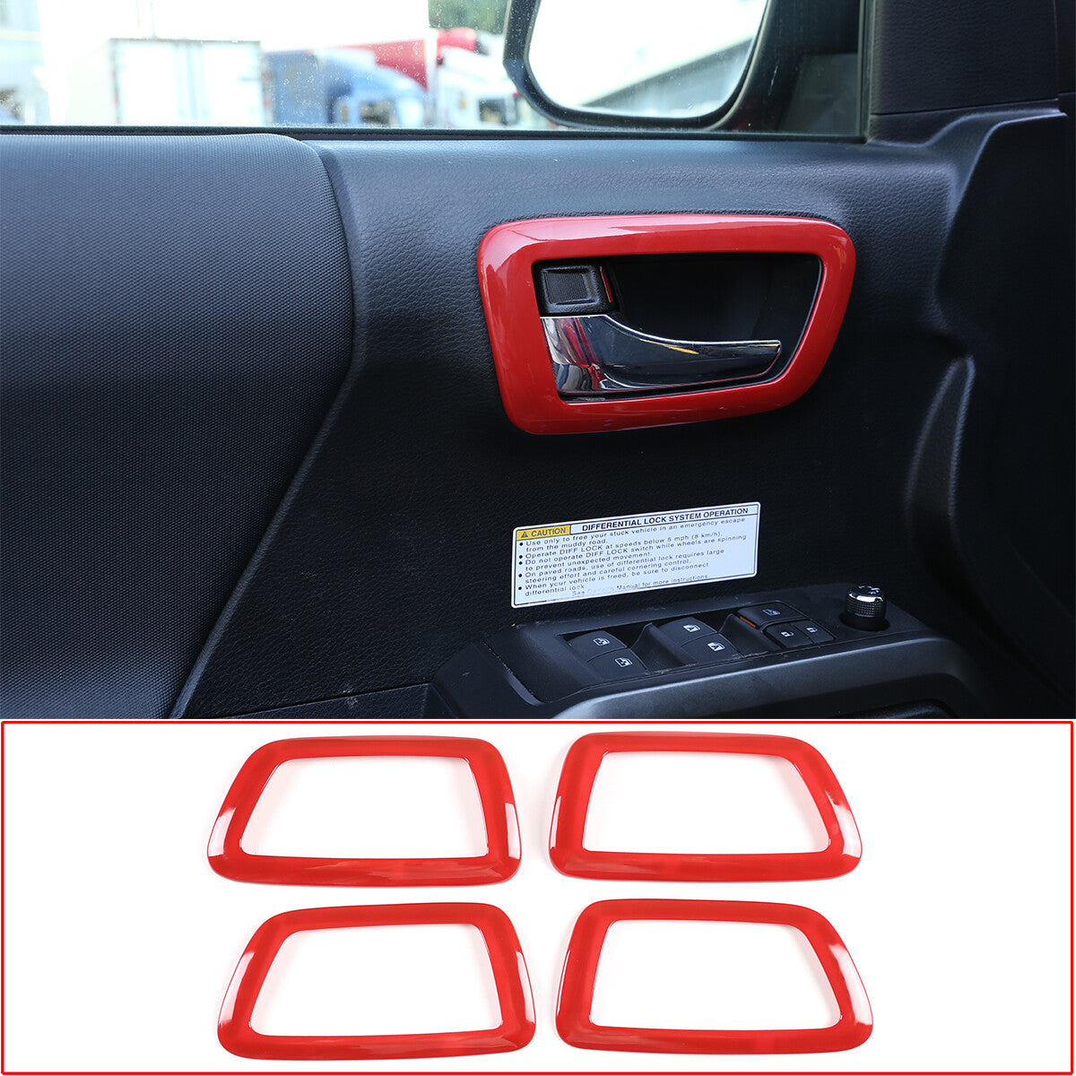 Leather Car Center Armrest Box Cover Protective Trim for Toyota Tundra 2022-2023
