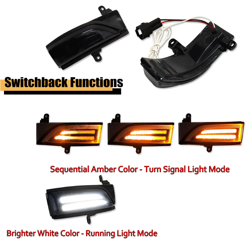 Sequential LED side mirror turn signals for Subaru Forester Impreza Outback