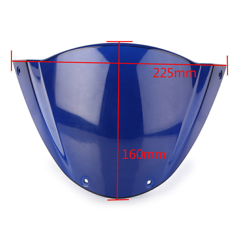 Moto Windshield WindScreen for Ducati M1000 Monster 696 659 795 796 Deep-Iridium