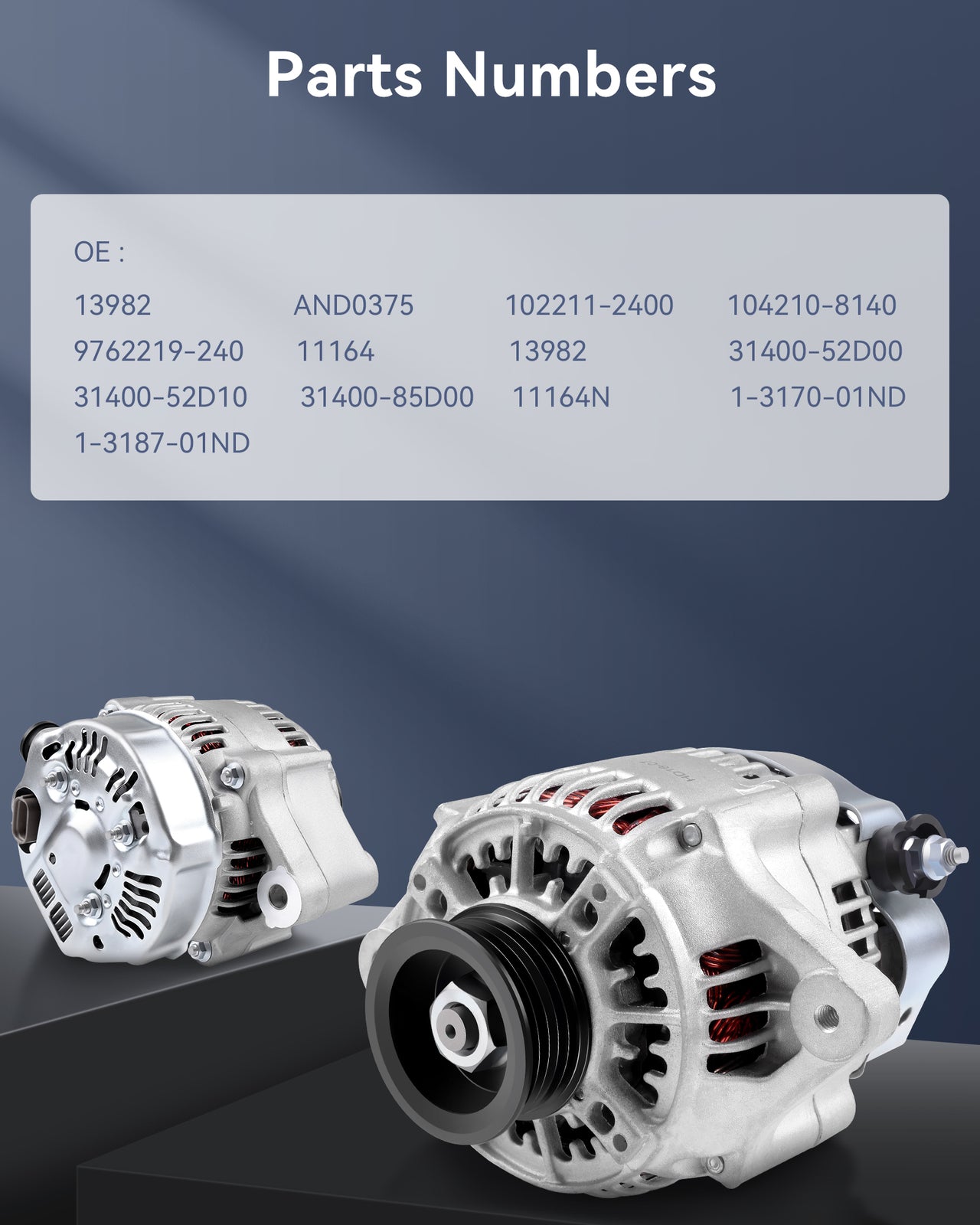 Alternator AND0375 Fit for 2001 for Suzuki Grand Vitara 2005 for Suzuki Grand Vitara