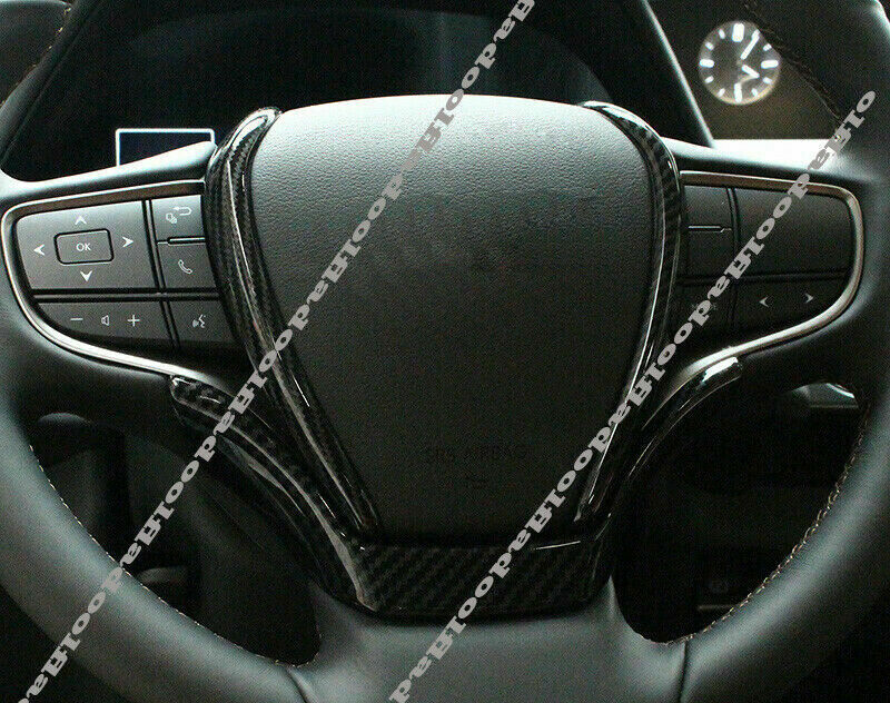 3P for Lexus UX 200 250h 2019-2022 Carbon Fiber Inner Steering Wheel Cover Trim