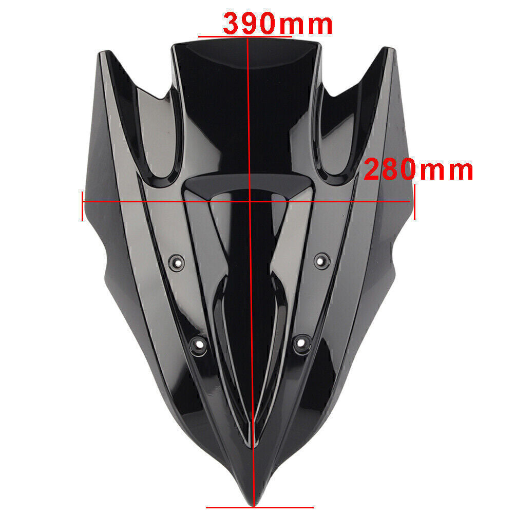 Windschild Verkleidung f¨¹r for Kawasaki Z250 Z300 2013-2017 Motorrad