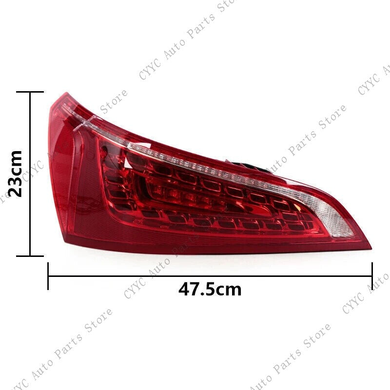 Left Side LED Rear Tail Light Turn Signal Light for Audi Q5 2010-2012