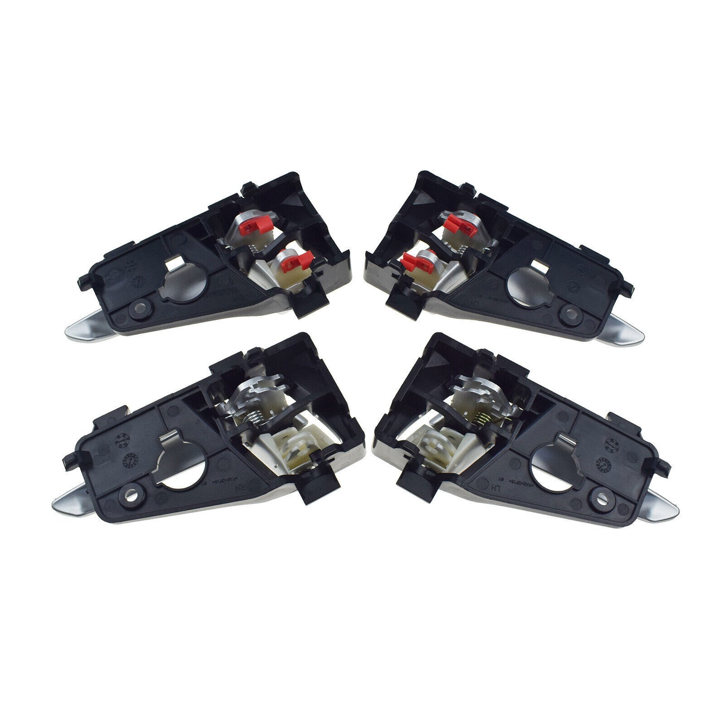 for Kia Picanto 2011-2016 Set of 4 Interior Door Handles Silver FL RL RR NEW