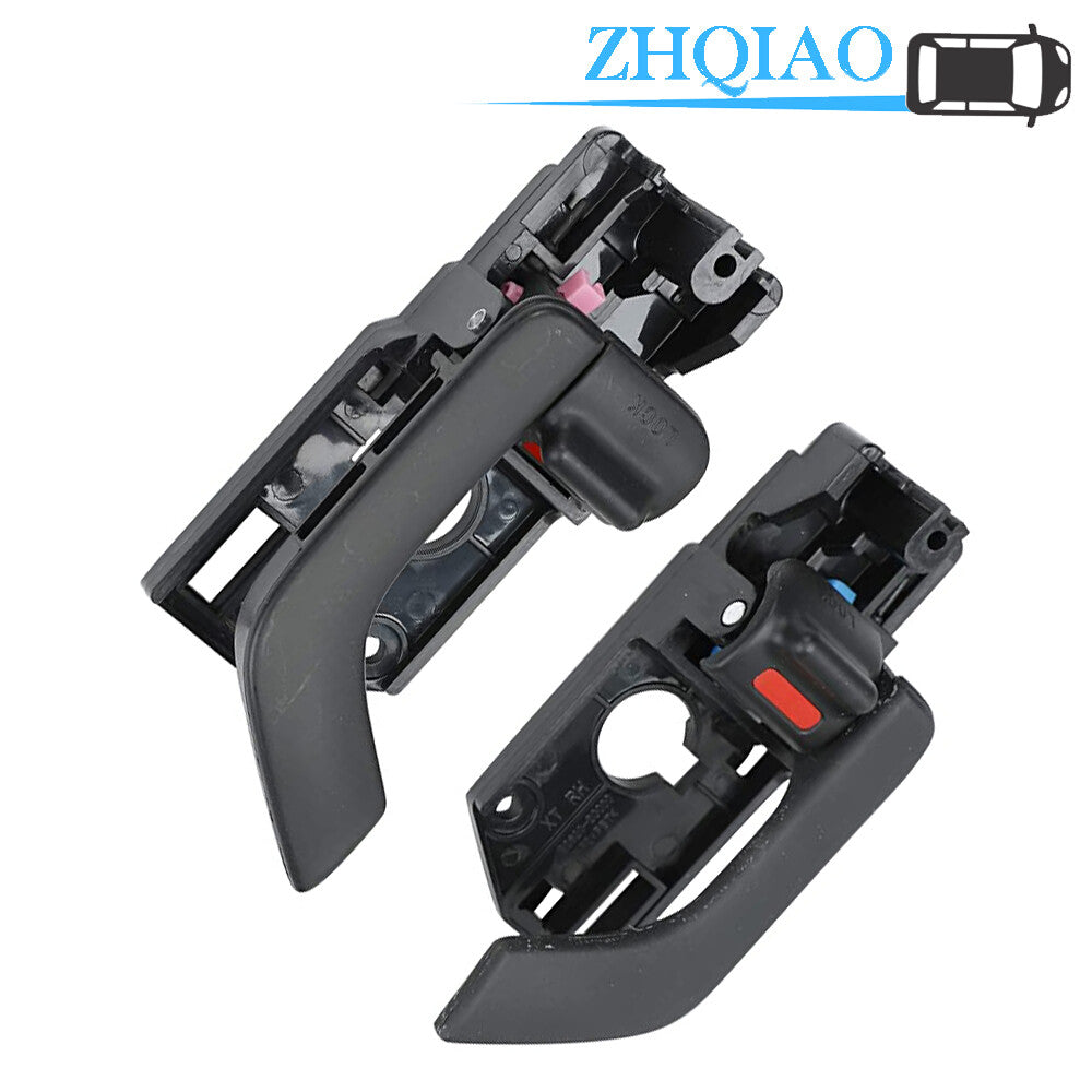 Pair Inside Door Handles Right Left for Hyundai Tiburon New 826202C000 03-08
