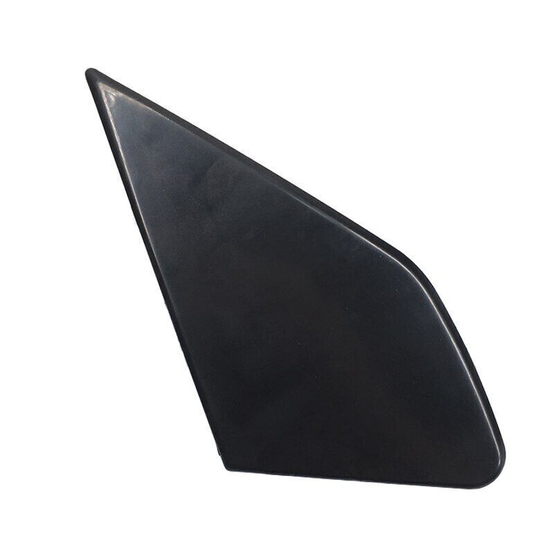 Front Door Garnish Window Glass Plate Trim Cap 2pcs for Honda Fit 2009-2013