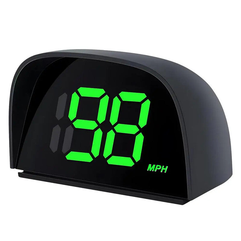 Car Electronics Green Big Font Head Up Display Digital Speedometer MPH Plug Play