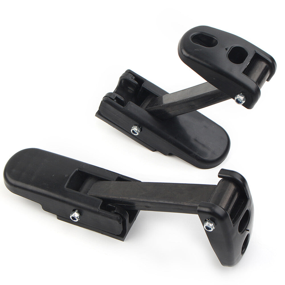 2x Left Right Premium Hood Latch Assembly w/Brackets 315-5502 315-5503