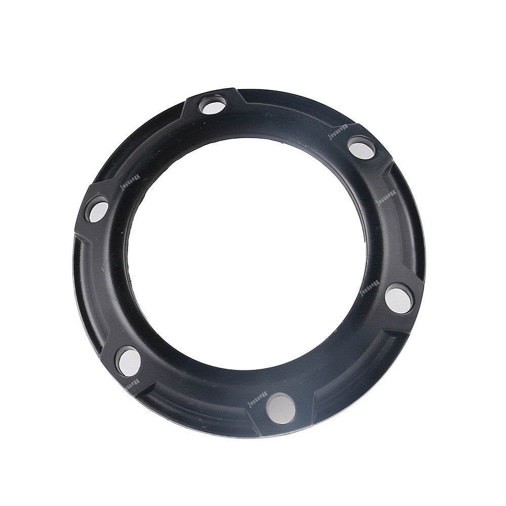 Set of 2 Front Fog Light Lamp Black Cover Frame for Mitsubishi for Outlander 2007-09