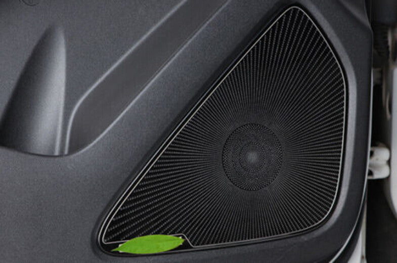 for Chevrolet Equinox 2018-2021 Black steel Inner Door Speaker Frame Cover Trim