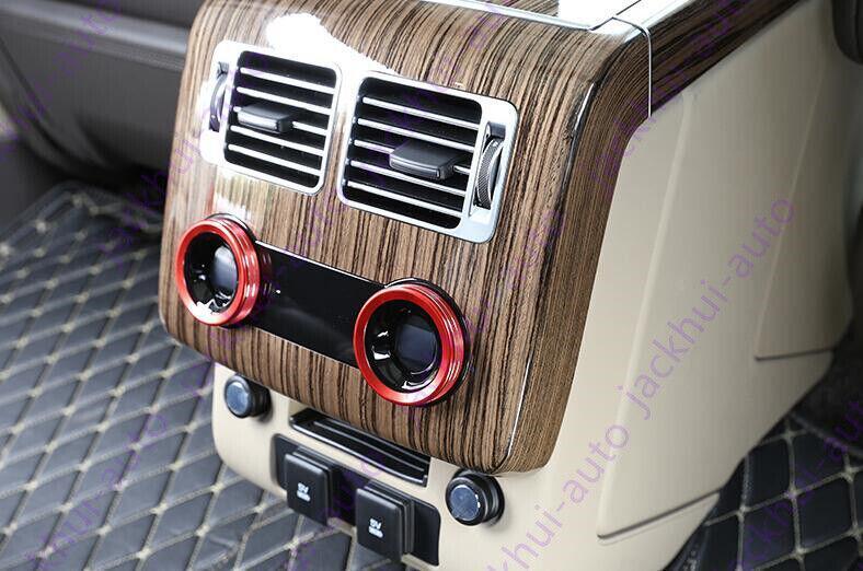 Red Rear air conditioning button base trim for LandRover for Range Rover Velar 2018+