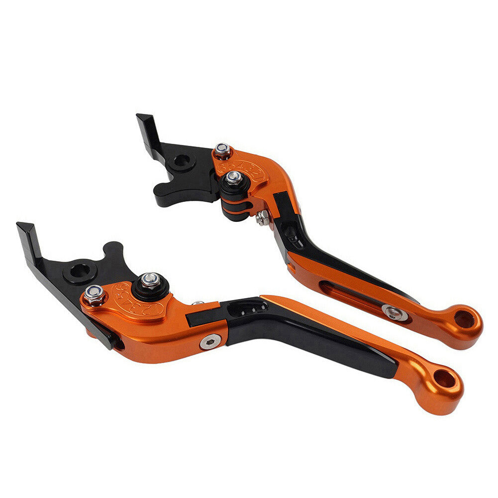 Orange CNC Folding Extendable Brake Clutch Levers for BMW S1000XR 2015-2021