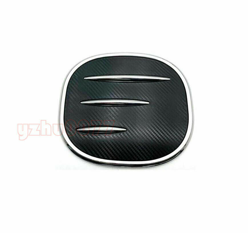 for Nissan Rogue 2021-2023 Carbon Color ABS Fuel Tank Cap Oil Gas Cap Cover Trim