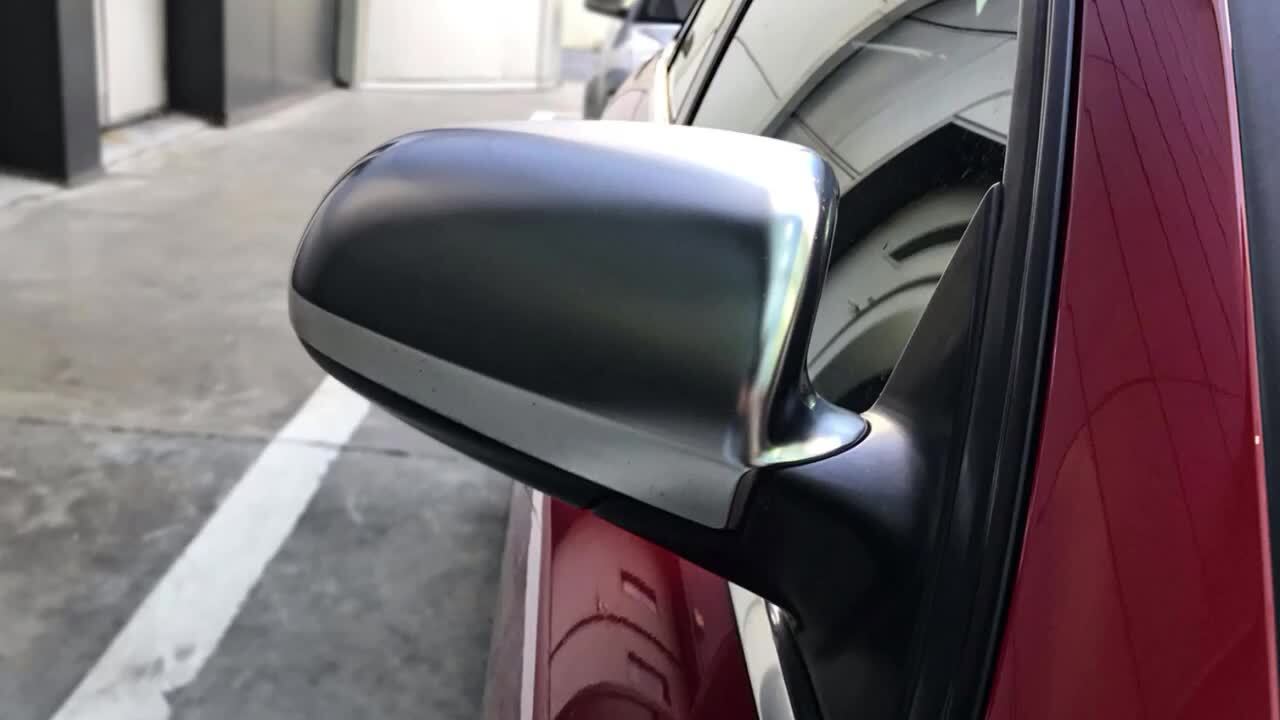 Matt Chrome side mirror protectors are suitable for Audi A3 8P S3 for A4 S4 B6 B7 S4 for A6 C6 mc1