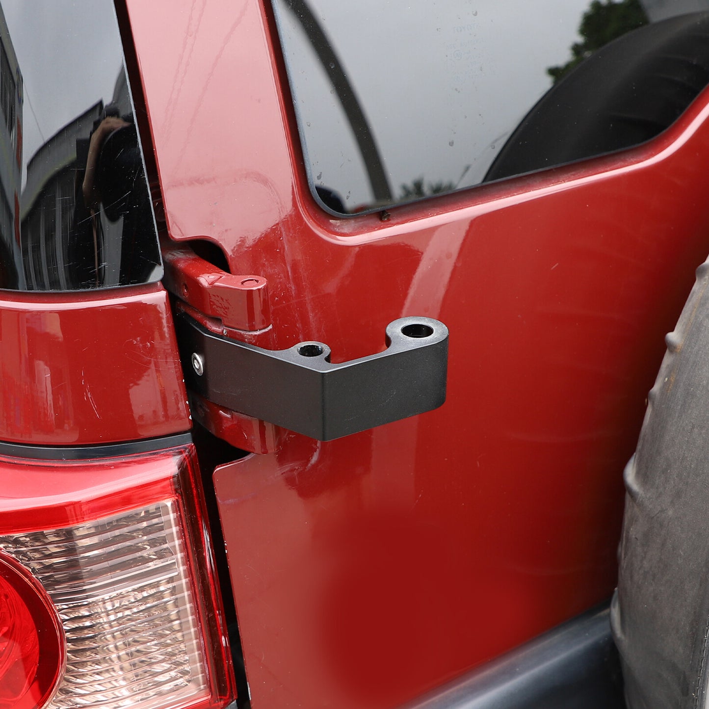 Red interior door and window lifter switch frame decorative cover for Corvette C7 2014-19 USA
