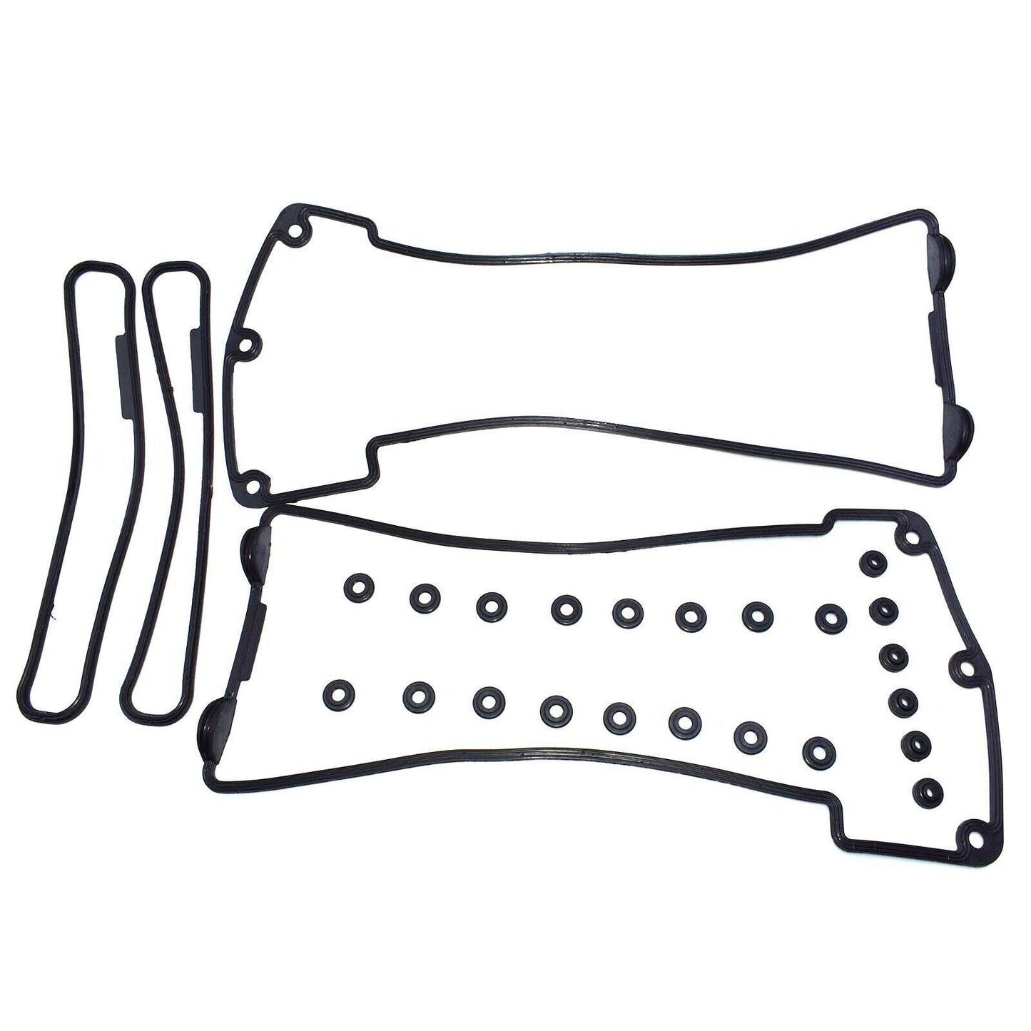 for BMW E38 E39 E53 540i 740i 740iL X5 New Valve Cover Gasket Left Right Set