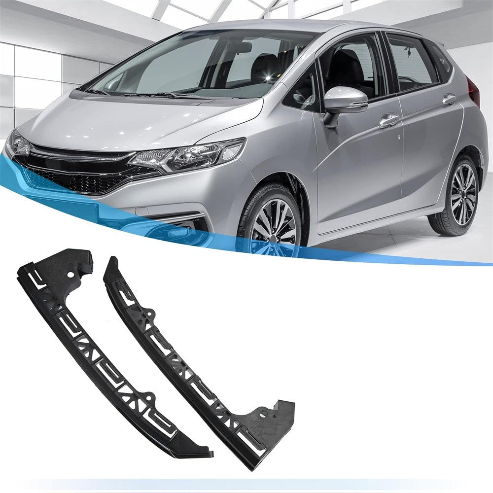 1Pair Car Front LeftRight Plastic Bumper Bracket Set for Honda Fit 71140TK6A00