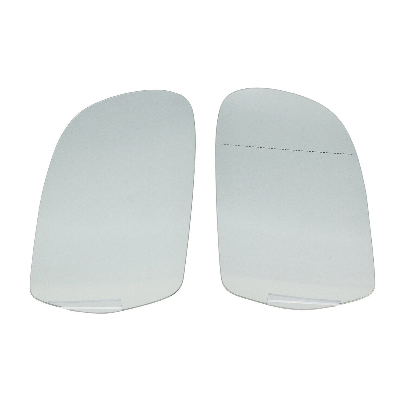 2Pcs Left & Right Mirror Glass Heated w/ Backing for Audi for A4 for A5 Quattro S4 S5 A3