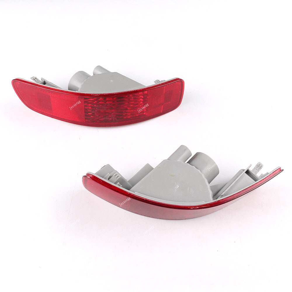 2X L+R Rear Tail Fog Light Bumper Side Marker Reflector for Mitsubishi for Outlander