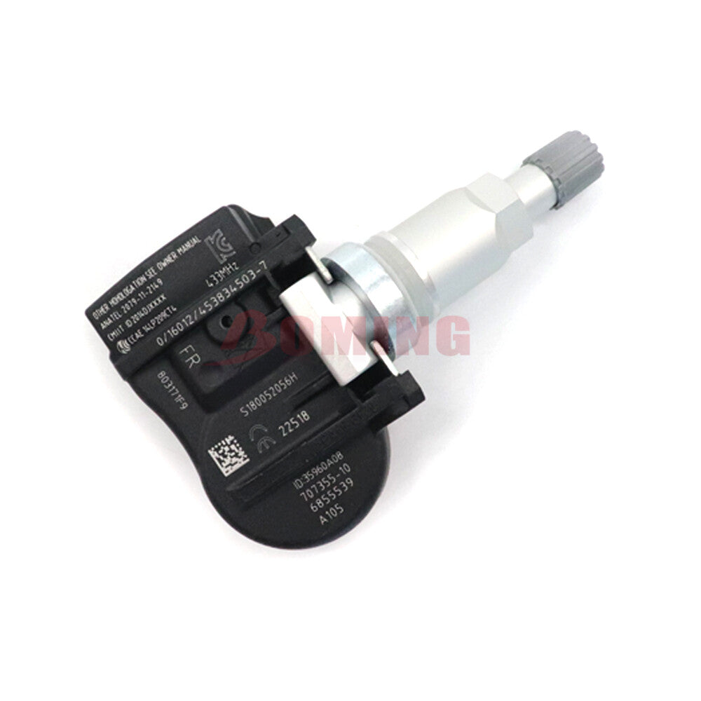 4-pack of Tire Pressure Sensors TPMS 6855539 suitable for BMW 36106856209 36106881890 433MHz