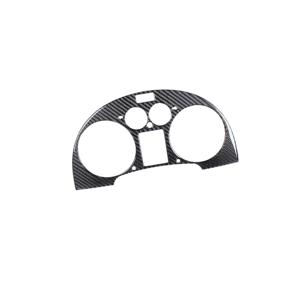 Carbon Fiber Dashboard Trim Frame Panel Cover Stickers for Audi TT 8N 2001-2006