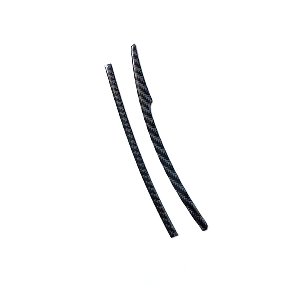 Carbon Fiber GPS Panel Side Decorative Strips Cover for Honda for Civic Coupe 13-15