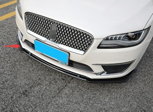 Fit for Lincoln MKZ 17-2021 Carbon Fiber Front Bumper Lip Spoiler Bodykit Refit