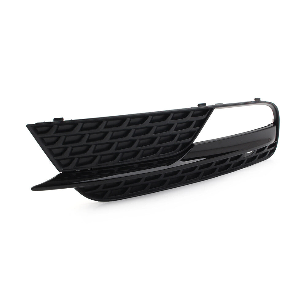Front Bumper Black Fog Light Grille Cover Fit for Audi for A5 2012-2016