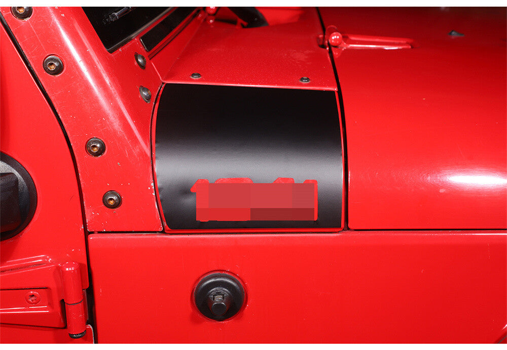 PVC 1941Logo Side Hood Body Armor Cowl Sticker Cover for Jeep for Wrangler JK 07-17