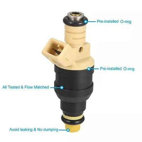 0280150955 4 Pcs Fuel Injector Nozzle for VW for Golf for Jetta 1993-2000 2.0L EA827