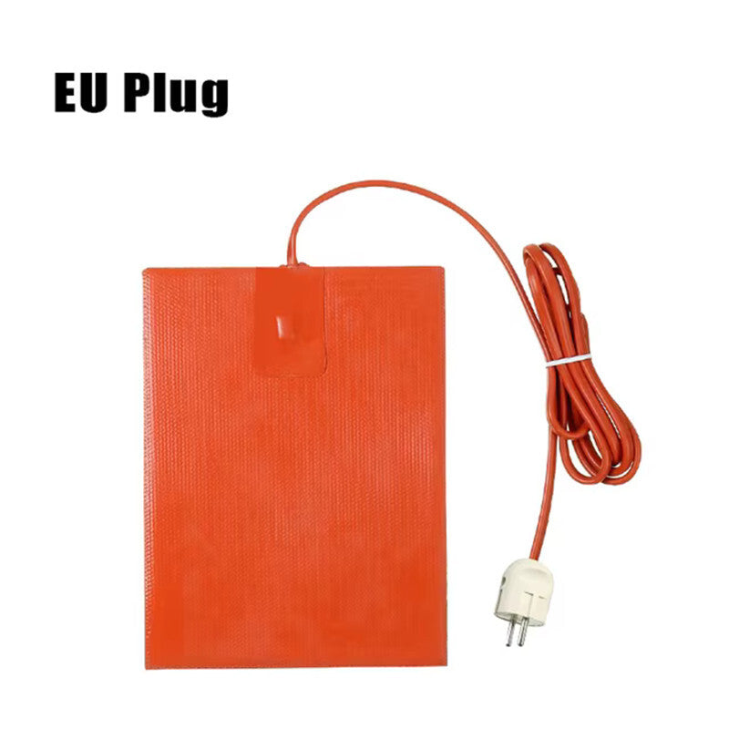 1xCar Silicone Electric Heating Pad Oil Pan Sump Heater Sticker Mat 220V EU Plug