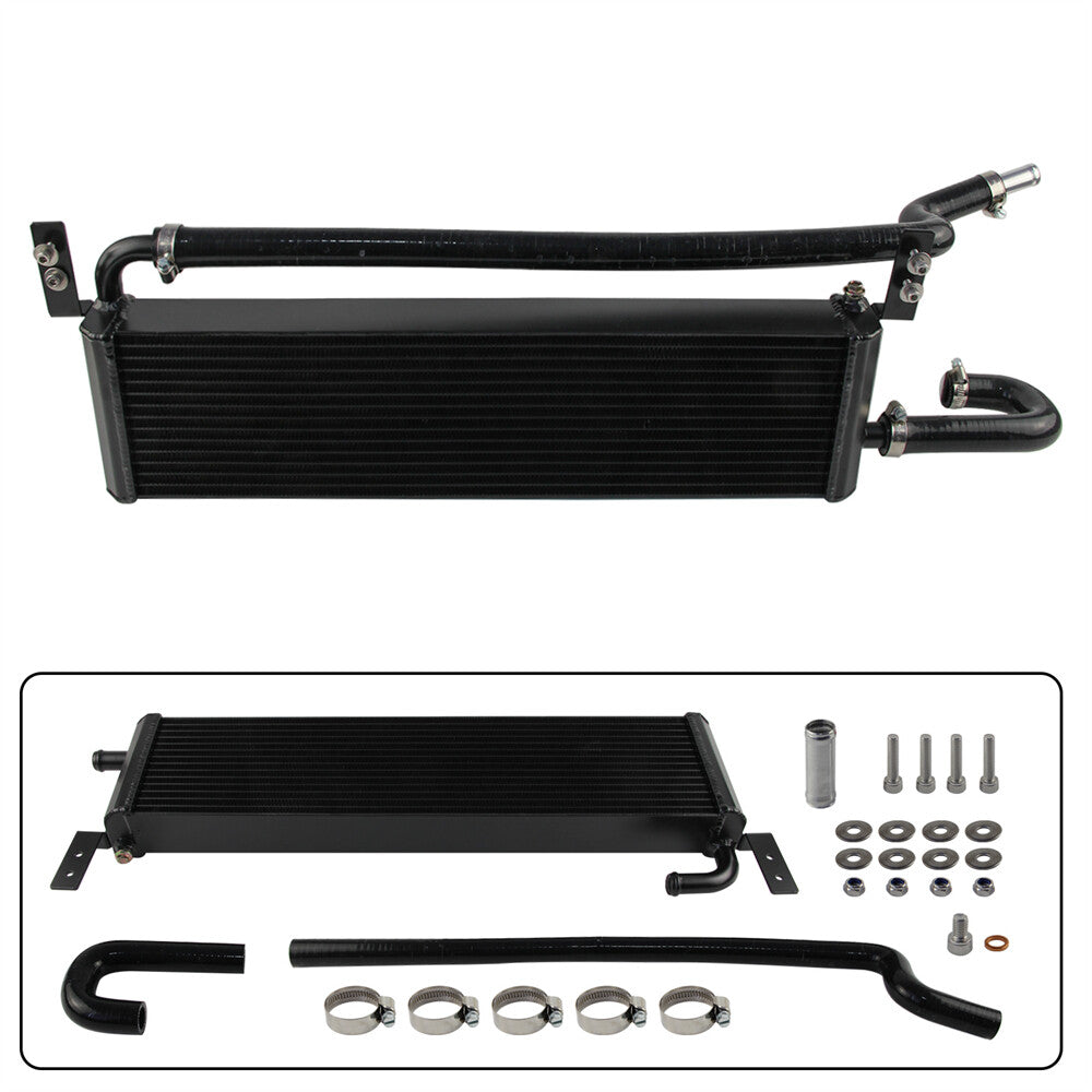 Aluminum Enlarged Radiator Kit for Audi B9 B9.5 RS4 RS5 EA839 2018-2023 Black