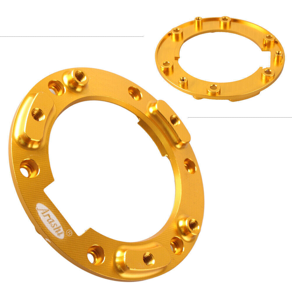 for BMW R1200GS 2013 2014 Gold CNC Oil Seal Cap Mounting Brackets Set